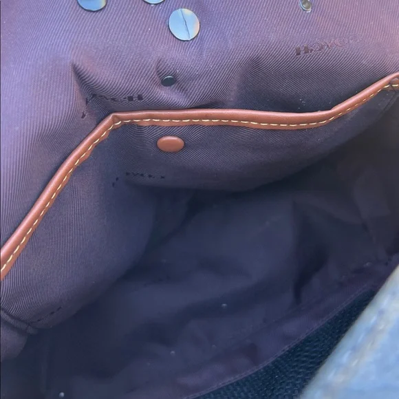 COACH Leatherwear Backpack in Refined Pebbled Leather, Black. RARE - Picture 4 of 17